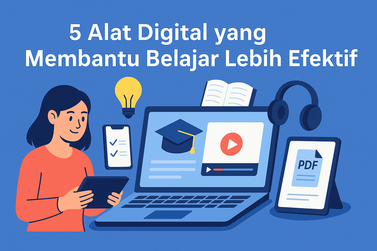 5 Alat Digital yang Membantu Belajar Lebih Efektif