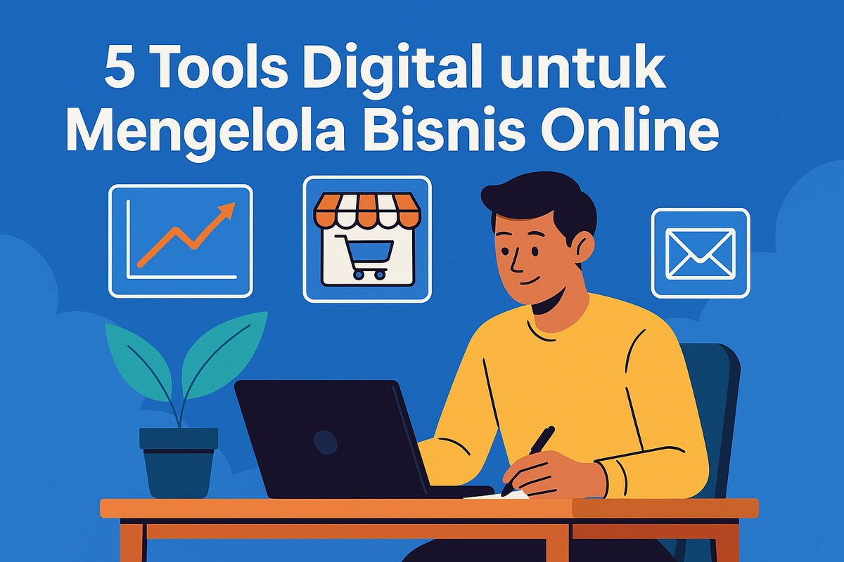 5 Tools Digital untuk Mengelola Bisnis Online