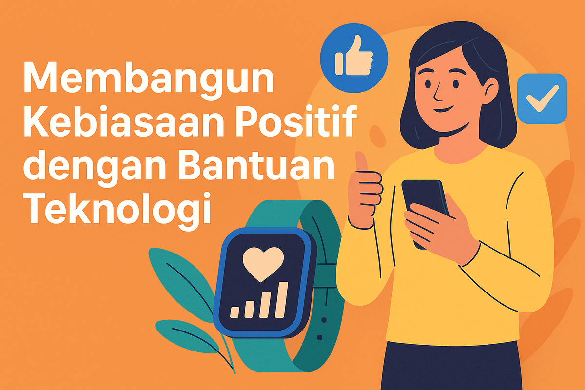 Membangun Kebiasaan Positif dengan Bantuan Teknologi