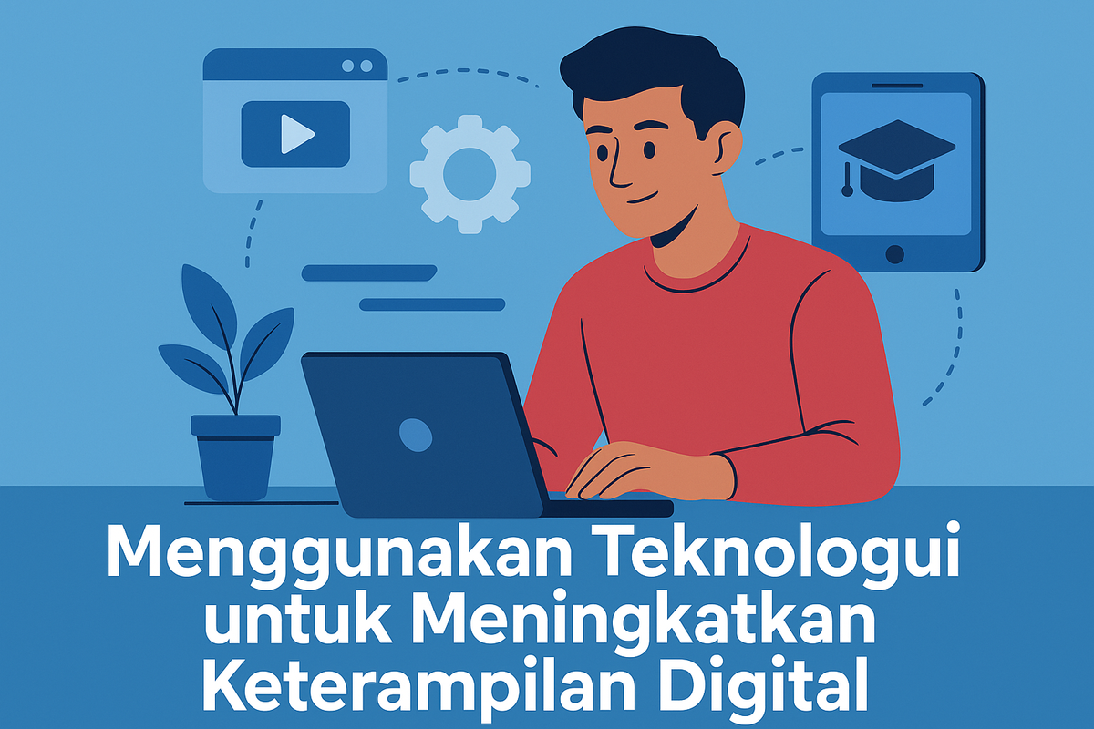 Menggunakan Teknologi untuk Meningkatkan Keterampilan Digital