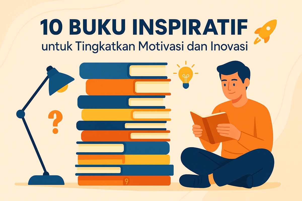 10 Buku Inspiratif untuk Tingkatkan Motivasi dan Inovasi