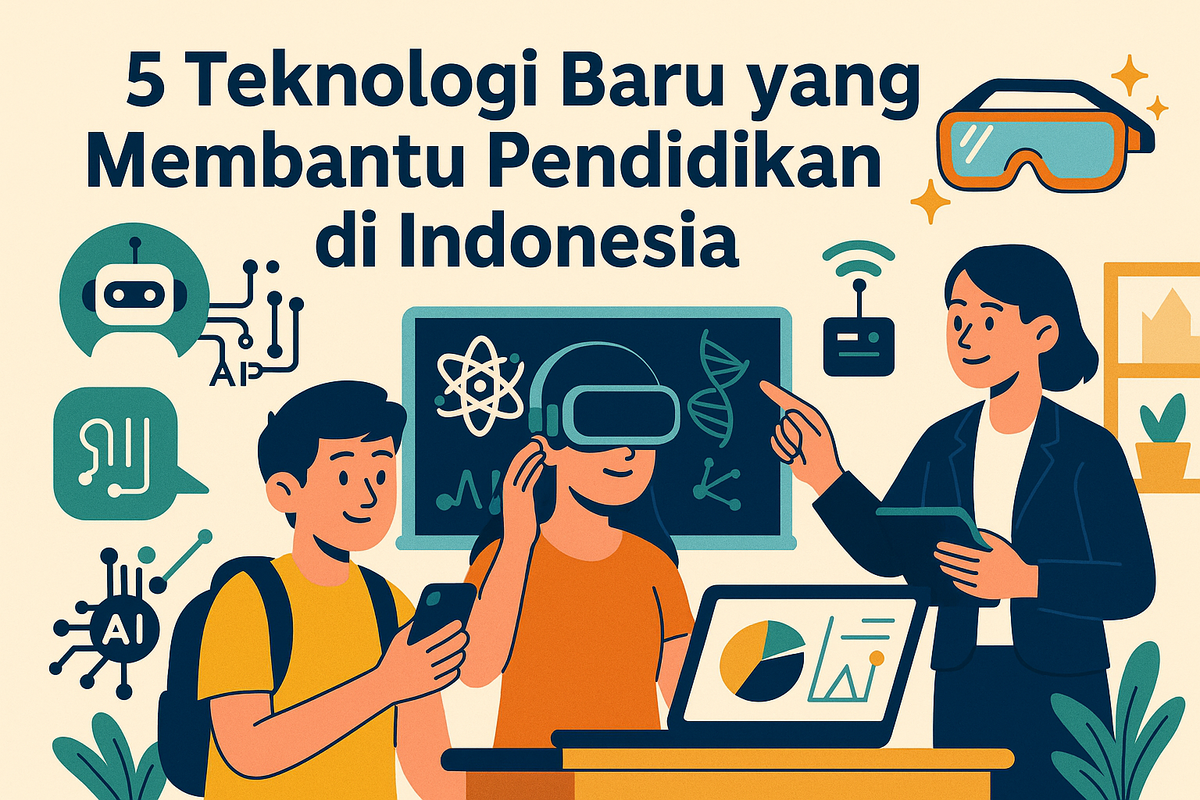 5 Teknologi Baru yang Membantu Pendidikan di Indonesia