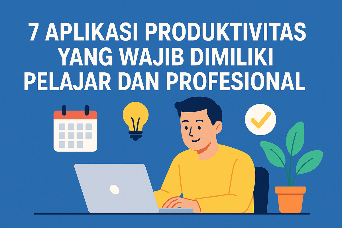 7 Aplikasi Produktivitas yang Wajib Dimiliki Pelajar dan Profesional