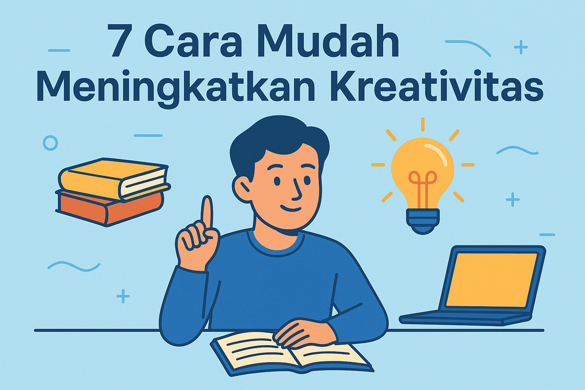 7 Cara Mudah Meningkatkan Kreativitas