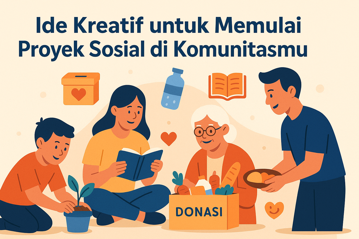 Ide Kreatif untuk Memulai Proyek Sosial di Komunitasmu