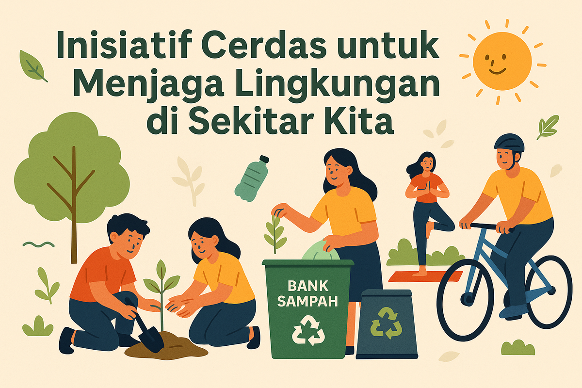 Inisiatif Cerdas untuk Menjaga Lingkungan di Sekitar Kita