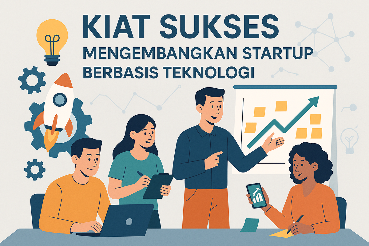 Kiat Sukses Mengembangkan Startup Berbasis Teknologi