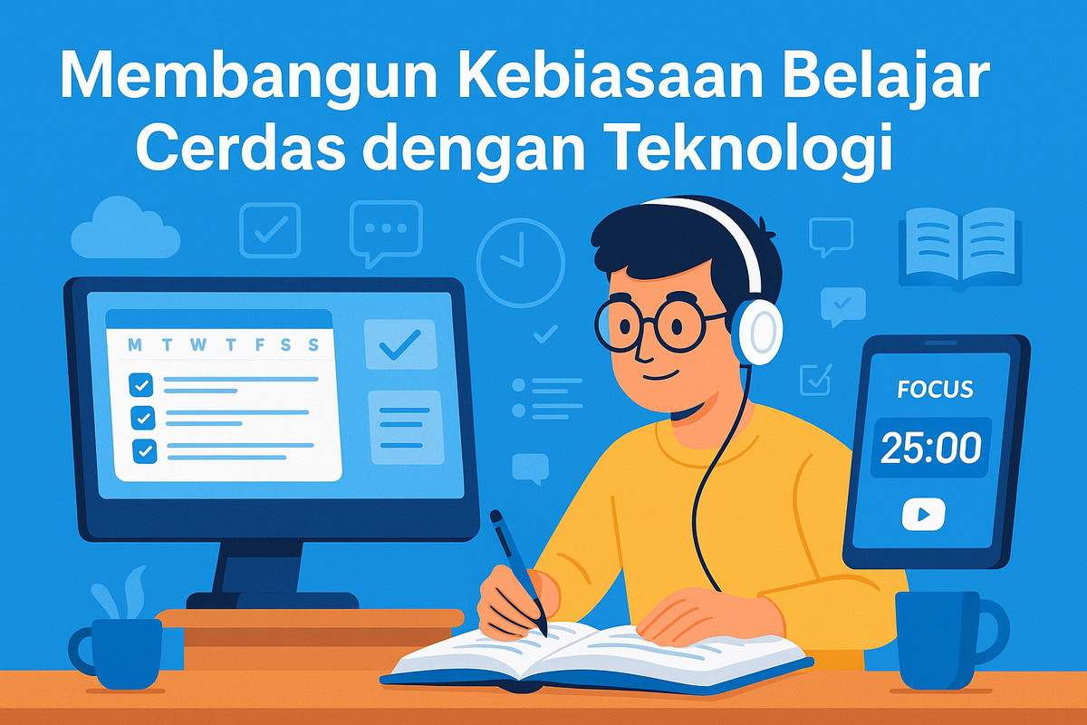 Membangun Kebiasaan Belajar Cerdas dengan Teknologi