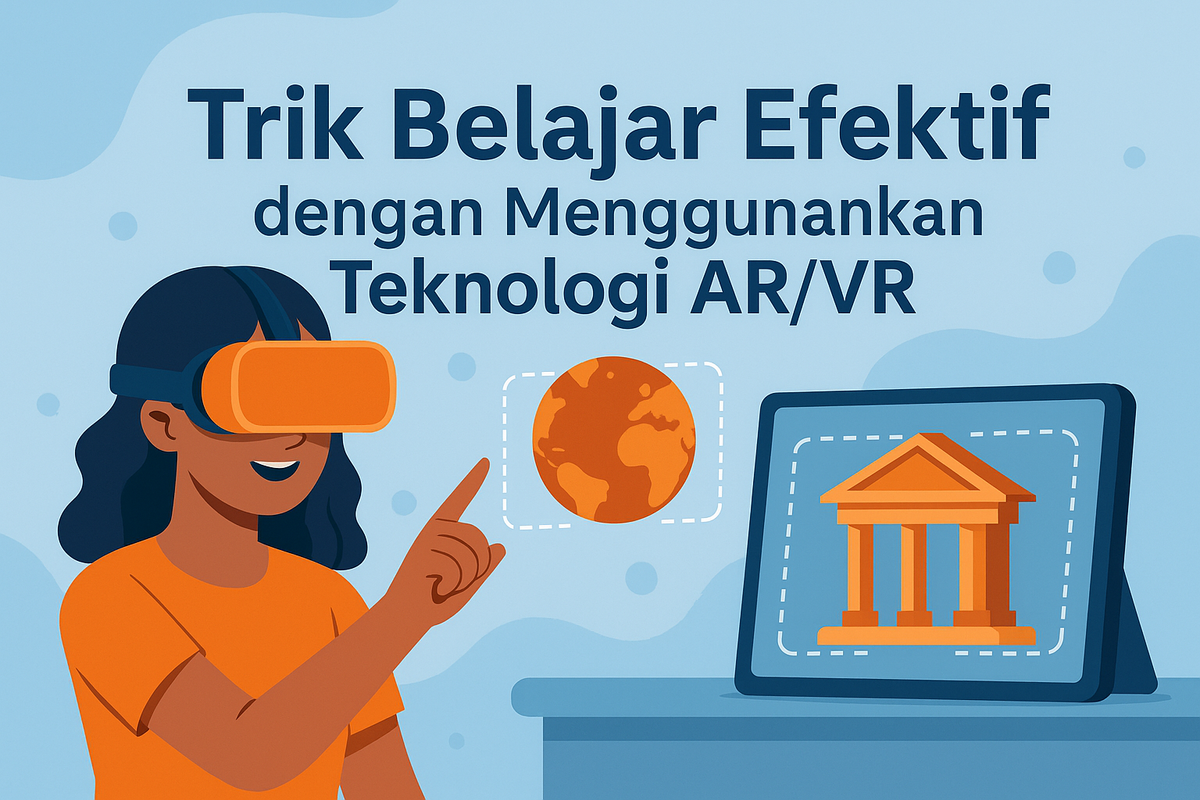 Trik Belajar Efektif dengan Menggunakan Teknologi AR/VR